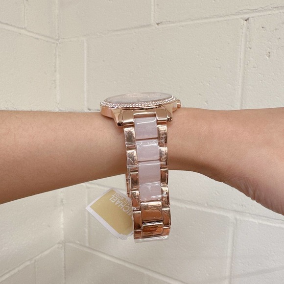 Michael Kors MK6928 Tibby Multifunction Multicolor-Tone Stainless Steel Watch - Picture 10 of 11